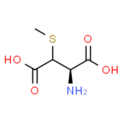 ChemSpider 2D Image | 3-methylthioaspartic acid | C5H9NO4S