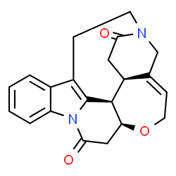 ChemSpider 2D Image | strynuxline A | C21H20N2O3