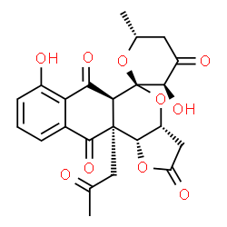 ChemSpider 2D Image | griseusin G | C23H22O10
