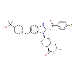 ChemSpider 2D Image | belizatinib | C33H44FN5O3