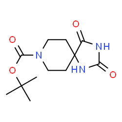 ChemSpider 2D Image | 8-Boc-2,4,8-triazaspiro[4.5]decane-1,3-dione | C12H19N3O4