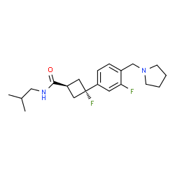 ChemSpider 2D Image | PF-03654764 | C20H28F2N2O