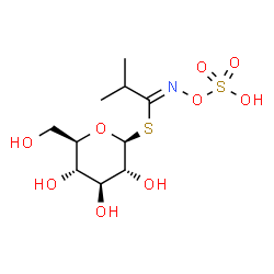ChemSpider 2D Image | glucoputranjivin | C10H19NO9S2