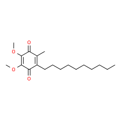 ChemSpider 2D Image | Decylubiquinone | C19H30O4