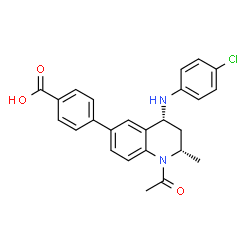 ChemSpider 2D Image | I-BET726 | C25H23ClN2O3