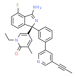 ChemSpider 2D Image | AZ-4217 | C30H25FN4O