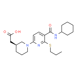 ChemSpider 2D Image | AZD4017 | C22H33N3O3S