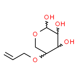 ChemSpider 2D Image | 4-O-Allylpentopyranose | C8H14O5