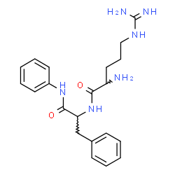 ChemSpider 2D Image | Arginyl-N-phenylphenylalaninamide | C21H28N6O2