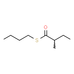 ChemSpider 2D Image | S-Butyl 2-methylbutanethioate | C9H18OS