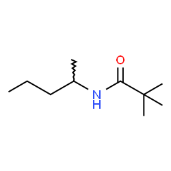 ChemSpider 2D Image | 2,2-Dimethyl-N-(2-pentanyl)propanamide | C10H21NO