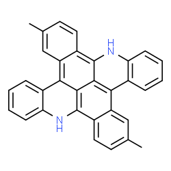 ChemSpider 2D Image | 6,15-Dimethyl-9,18-dihydrotribenzo[c,f,j]naphtho[1,2,3,4-lmn][2,7]phenanthroline | C32H22N2