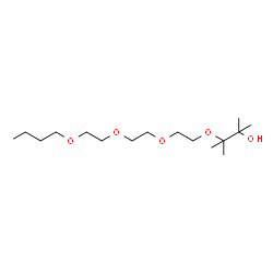 ChemSpider 2D Image | 2,3,3-Trimethyl-4,7,10,13-tetraoxaheptadecan-2-ol | C16H34O5