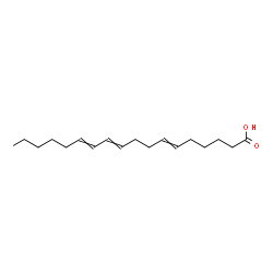 ChemSpider 2D Image | 6,10,12-Octadecatrienoic acid | C18H30O2