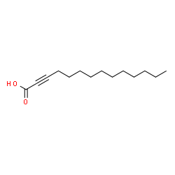 ChemSpider 2D Image | 2-Tetradecynoic acid | C14H24O2