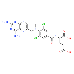 ChemSpider 2D Image | Dichloromethotrexate | C20H20Cl2N8O5