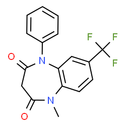 ChemSpider 2D Image | triflubazam | C17H13F3N2O2