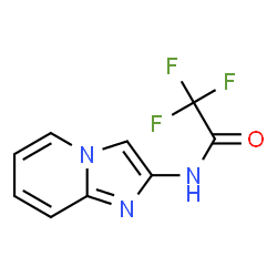 ChemSpider 2D Image | 2-(Trifluoroacetamido)imidazo[1,2-a]pyridine | C9H6F3N3O