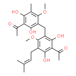 ChemSpider 2D Image | Mallotojaponin B | C25H30O8
