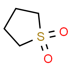ChemSpider 2D Image | Sulfolane | C4H8O2S