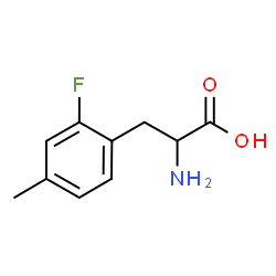 ChemSpider 2D Image | 2-Fluoro-4-methylphenylalanine | C10H12FNO2