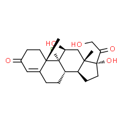 ChemSpider 2D Image | fludrocortisone | C21H29FO5