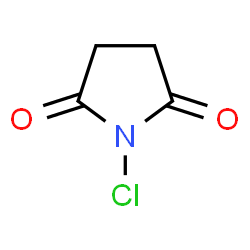 ChemSpider 2D Image | N-Chlorosuccinimide | C4H4ClNO2