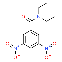 ChemSpider 2D Image | N,N-Diethyl-3,5-dinitrobenzamide | C11H13N3O5
