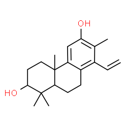 ChemSpider 2D Image | 13-Methyl-14-vinylpodocarpa-8(14),9(11),12-triene-3,12-diol | C20H28O2
