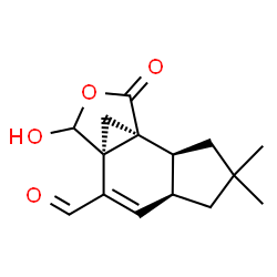 ChemSpider 2D Image | Marasmic acid | C15H18O4