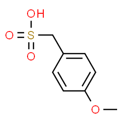 ChemSpider 2D Image | (4-Methoxyphenyl)methanesulfonic acid | C8H10O4S