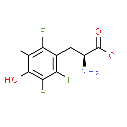 ChemSpider 2D Image | 2,3,5,6-Tetrafluoro-L-tyrosine | C9H7F4NO3