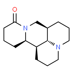 ChemSpider 2D Image | (5beta,7beta)-Matridin-15-one | C15H24N2O