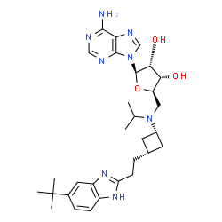 ChemSpider 2D Image | Pinometostat | C30H42N8O3