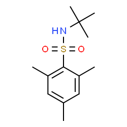 ChemSpider 2D Image | N-tert-Butyl-2,4,6-trimethylbenzenesulfonamide | C13H21NO2S