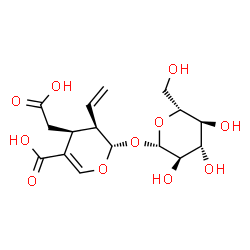 ChemSpider 2D Image | Secologanoside | C16H22O11