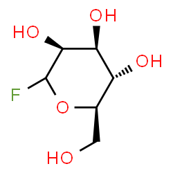 ChemSpider 2D Image | D-Mannopyranosyl fluoride | C6H11FO5