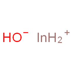 ChemSpider 2D Image | indium(1+);hydroxide | HInO