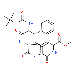 ChemSpider 2D Image | Methyl N-{[(2-methyl-2-propanyl)oxy]carbonyl}phenylalanylalanylvalylleucinate | C29H46N4O7