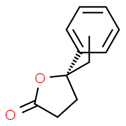 ChemSpider 2D Image | (5S)-5-Ethyl-5-phenyldihydro-2(3H)-furanone | C12H14O2