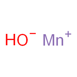 ChemSpider 2D Image | manganese(1+);hydroxide | HMnO