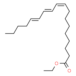 ChemSpider 2D Image | Ethyl (9Z,11E,13E)-9,11,13-octadecatrienoate | C20H34O2