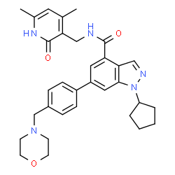 ChemSpider 2D Image | EPZ005687 | C32H37N5O3