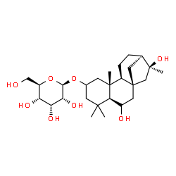 ChemSpider 2D Image | (13alpha)-6,16-Dihydroxykauran-2-yl beta-D-allopyranoside | C26H44O8