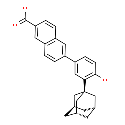 ChemSpider 2D Image | O-Desmethyl Adapalene | C27H26O3