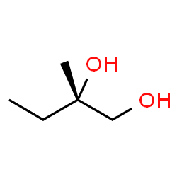 ChemSpider 2D Image | (2S)-2-Methyl-1,2-butanediol | C5H12O2