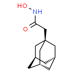 ChemSpider 2D Image | 2-[(3s,5s,7s)-Adamantan-1-yl]-N-hydroxyacetamide | C12H19NO2