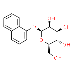 ChemSpider 2D Image | 1-NAPHTHYL B-D-MANNOPYRANOSIDE | C16H18O6
