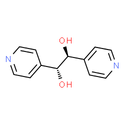 ChemSpider 2D Image | meso-α,β-di(4-pyridyl) glycol | C12H12N2O2