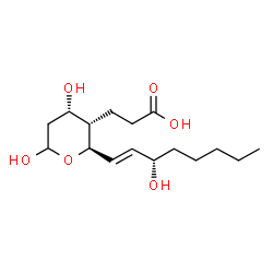 ChemSpider 2D Image | 2,3,4,5-tetranor-thromboxane B1 | C16H28O6